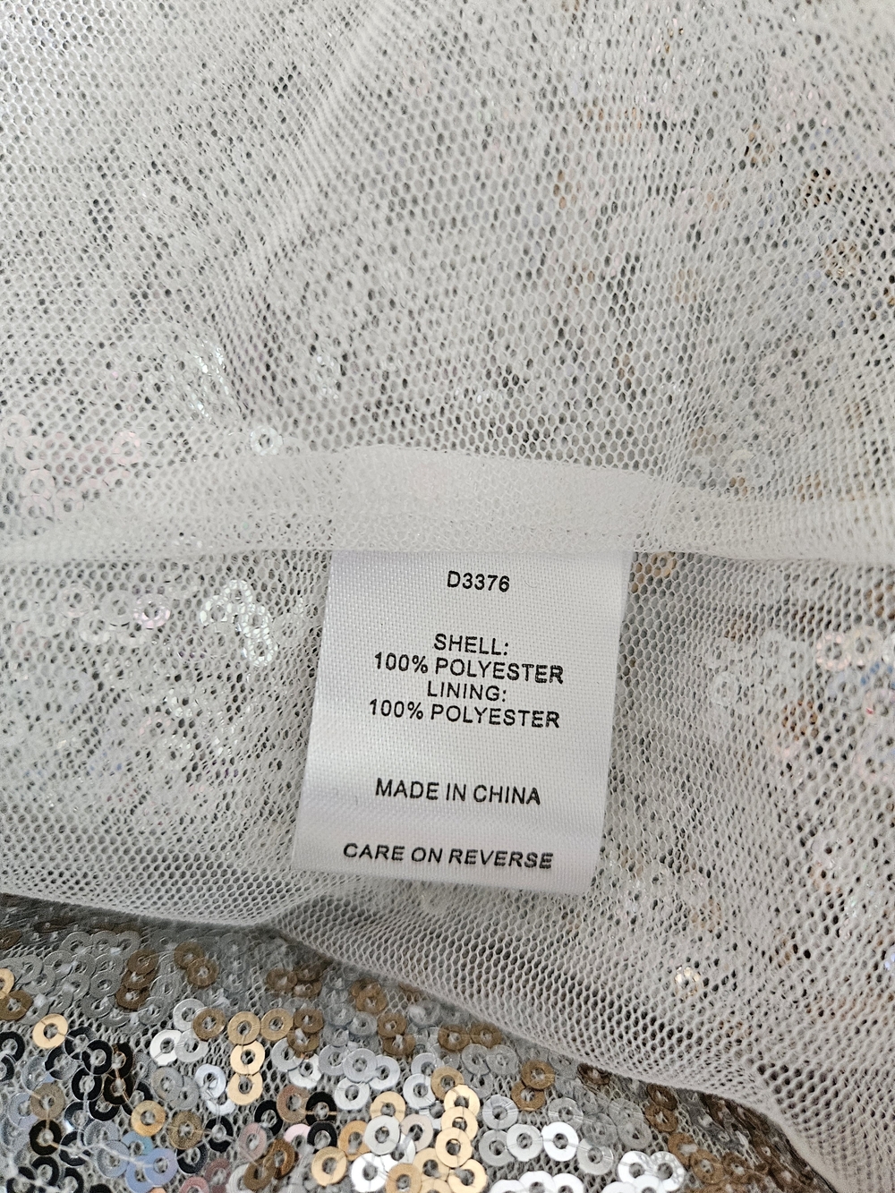 Alexia Admor Silver and Gold Sequin Duster Cardigan size Large - Picture 11 of 12